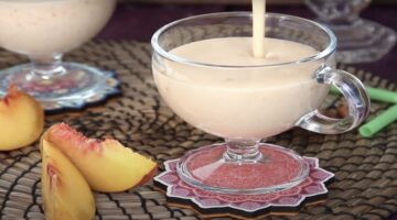 Şeftalili Süt Nasıl Yapılır?